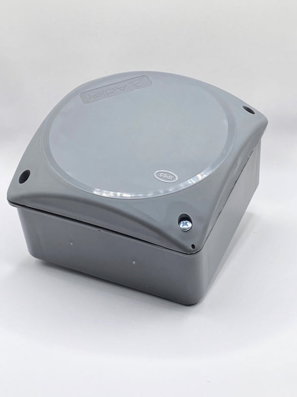 CAJA PASO 10X10X7 CMS COLOR GRIS  ADLER