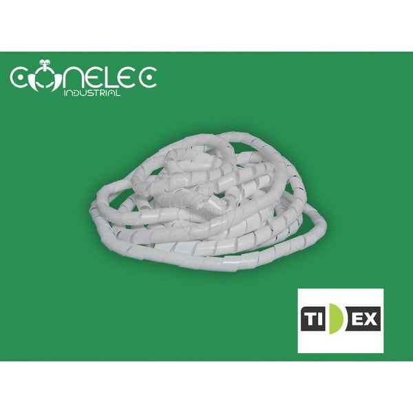 ESPIRAL TIDEX 1"25mm*10MTS BLANCO