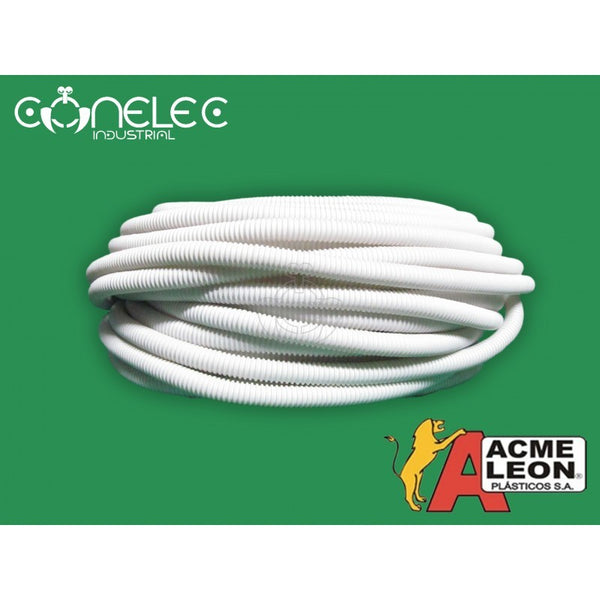 METRO CORAZA ACME 1" 30mm CERRADA BLANCA