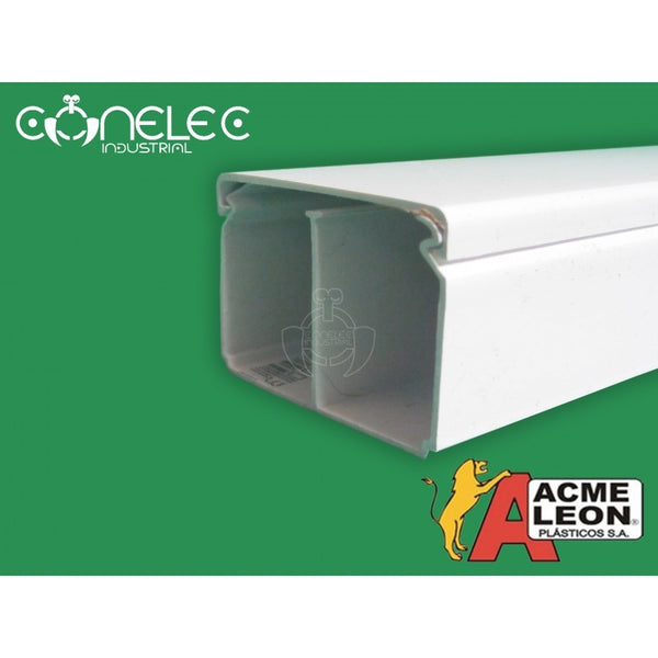 CANALETA ACME 60X40X2MTS LISA CON DIVISION